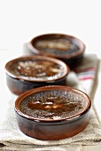 Caramelised chocolate custard