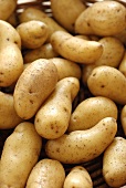 Potatoes in a basket (detail)