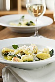 Gnocchi with sage butter and Parmesan