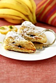 Banana pasties (made with puff pastry)