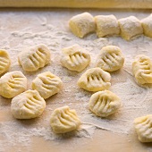 Home-made gnocchi