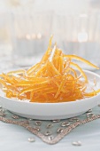 Candied orange zest (Christmas)