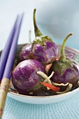 Spicy aubergines (Asia)
