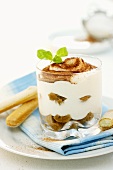 Tiramisu in a glass