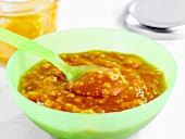 Apricot mash (baby food)