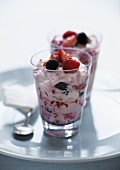 Berry yoghurt