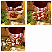 Making Pizza Margherita