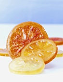 Candied citrus fruit slices