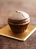 Chocolate hazelnut cupcake