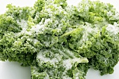 Frozen kale (close-up)