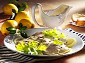 Vitello tonnato (Veal with tuna sauce, Italy)