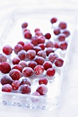 Gefrorene Cranberries