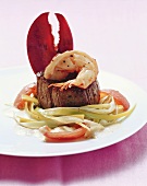 Surf and Turf (lobster on beef fillet, USA)