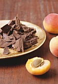 Chocolate and apricots