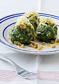 Tyrolean spinach dumplings