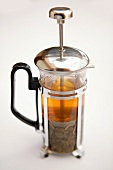 Tea in infusion teapot