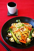 Hokkien noodles with vegetables (China)