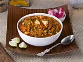 Vegetable jalfrezi (Spicy vegetable curry, India)
