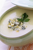 Cream of Stilton soup