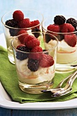 Ricotta cream with fresh berries