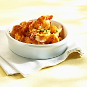 Scampi with garlic and saffron sauce (Spain)