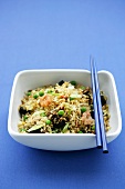 Fried rice with prawns and vegetables (China)