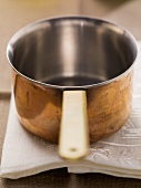 A copper pan