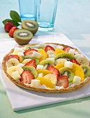 Fruity pizza