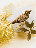 Golden bird (Christmas tree ornament)