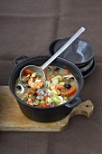 Seafood and vegetable stew