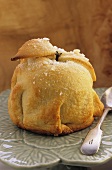 Apple dumpling (Apple baked in pastry)