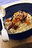 Couscous with dried fruit and almonds