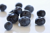 Several blueberries