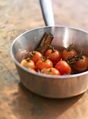 Cherry tomatoes with cinnamon