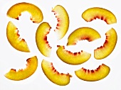 Slices of nectarine