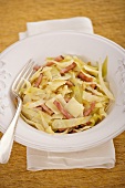 White cabbage salad with bacon (Czech Republic)