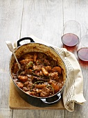 Beef and winter vegetable casserole