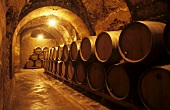 Artadi-Cosecheros-Alaveses barrel cellar, Laguardia, Rioja, Spain