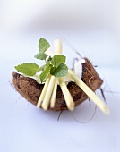 Coconut, lemon grass and mint