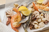 Fritto misto (fried seafood, Italy)