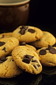 Mehrere Chocolatechip Cookies