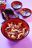 Algerian-style tripe soup with red peppers