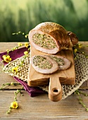 Cima alla genovese (Stuffed breast of veal, Italy)