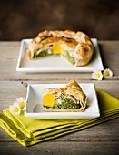 Torta pasqualina (Spinach and egg pie for Easter)