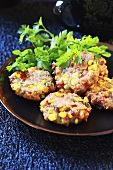 Tuna and vegetable cakes