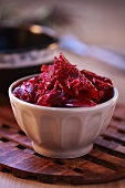 Beetroot salad with horseradish (Poland)