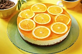 Orange cheesecake