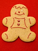 A gingerbread man