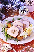 Stuffed roast pork (Christmas)