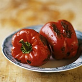 Grilled peppers